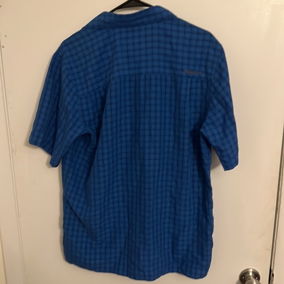 Marmot Short Sleeve Button Down Size M - Picture 4 of 5